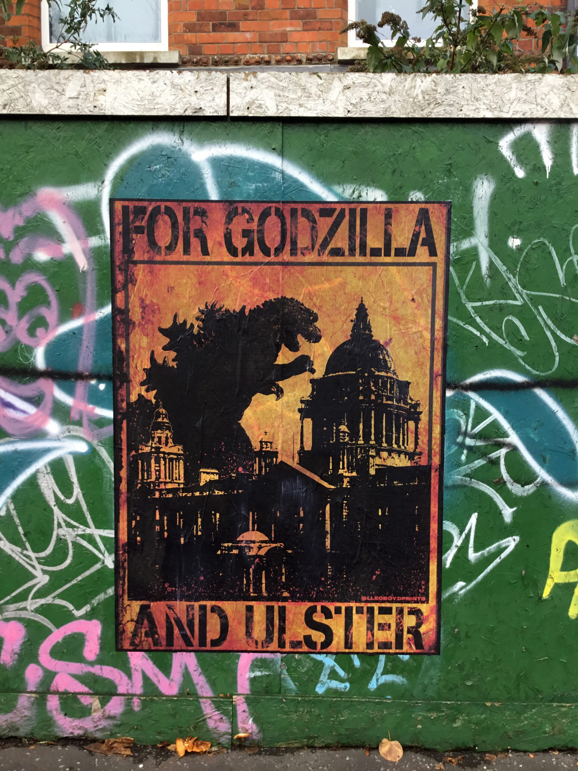 For Godzilla and Ulster (Again)