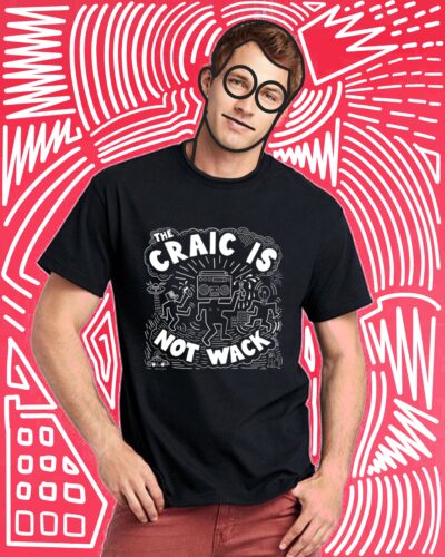 The Craic is not Wack Men's t-shirt.